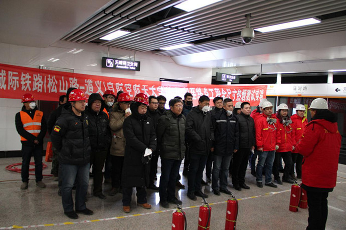 热烈祝贺GA黄金甲圆满实现沈阳地铁2号线北延线工程全尺寸热烟测试