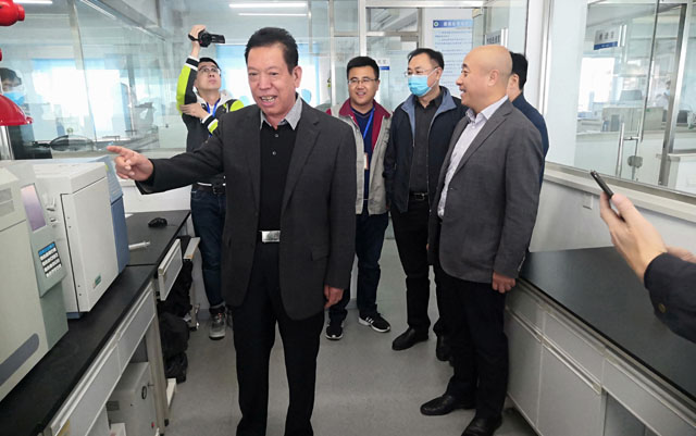 中国职业安全健康协会王德学理事长赴沈阳GA黄金甲集团调研调查